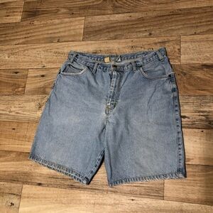 Vintage Northwest Blue Light Wash Men's Jean Shorts